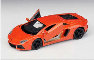 Car Make Lamborghini: WELLY 1/36 Lamborghini Aventador LP700-4 Modern Car Model
