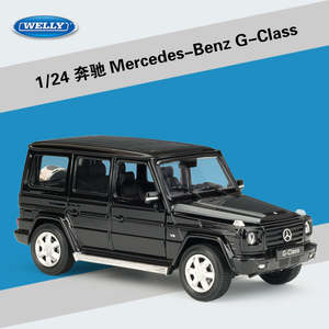 Car Make Mercedes Benz: WELLY 1/24 Mercedes-Benz G-Class SUV Modern Car Model