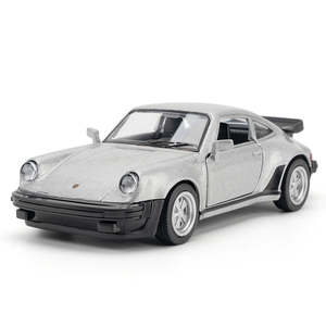Car Make Porsche: MAKEDA 1/36 Porsche 911 Turbo 1987 Modern Car Model