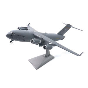 Aircrafts: 1/200 USA B2 C-17 E-3 C-130J Aircraft Alloy Model Diecast