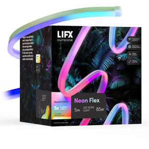 Lighting: LIFX Outdoor Neon Flex 5M Wi-Fi Controlled LED Strip