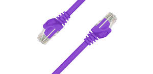 0.75 Metre Cat6 UTP Indoor Ethernet Cable - Purple