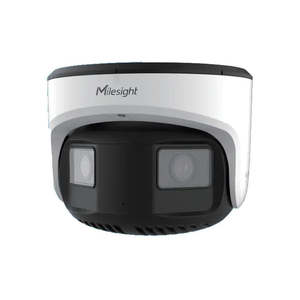 Home Security: Milesight 4K AI Dual-sensor 180° Panoramic Network Camera