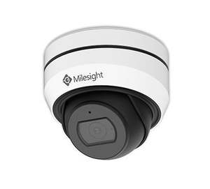 Home Security: Milesight 4K NDAA AI Weather-proof Mini Dome Network Camera- Cable out