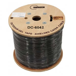 Accessories: Shireen DC-6042 Outdoor CAT6A Shielded With Gel Tape 305m
