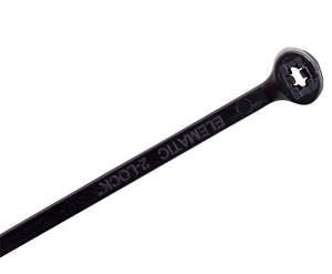 Accessories: METAL TOOTH CABLE TIE 1309 140 X 3.5MM B