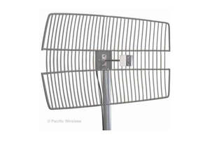 Antenna: 25dBi 4.9GHz-5.8GHz Wide Band Grid Antenna