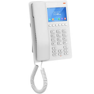 Grandstream GHP630W Desktop Hotel SIP IP Phone with 3.5' Colour LCD, PoE, D&hellip;