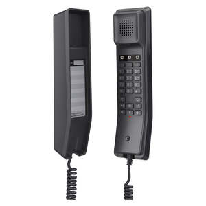 Grandstream GHP611W Compact Hotel SIP IP Phone w/ built-in WiFi - Black