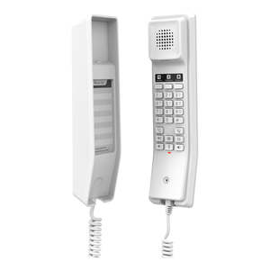 Grandstream GHP610W Compact Hotel SIP IP Phone w/ built-in WiFi - White