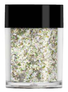 Stripped Back: Platinum Orange Iridescent Flakes