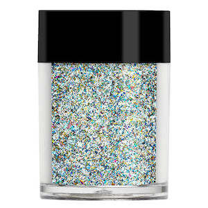 Blue Silver Metallic Iridescent Flakes