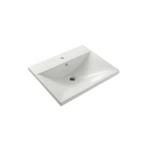 Basin: recessed retangle ceramic basin OM753