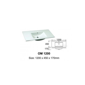 brand new square basin for vanity OM1200