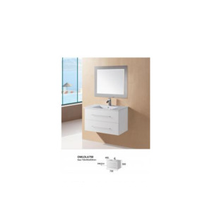 Bathroom Basin With Drawers: Vanity OMLOLA750