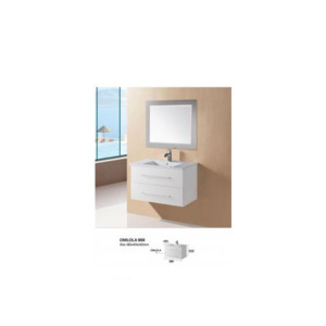 Bathroom Basin With Drawers: Vanity OMLOLA900