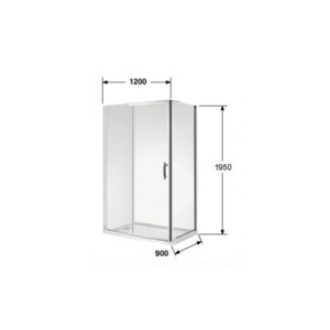 Shower Enclosures: shower encloure PF1290