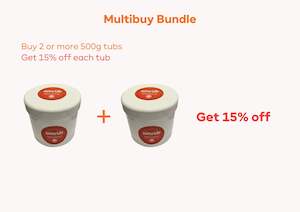 Omrub Wholesale: MultiBuy Bundle - 2 x 500g Clinician Tubs (15% OFF)