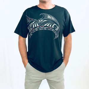 Wild Kiwi Mens Tee – Teal Mako