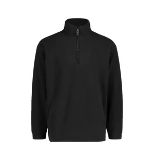 Cloke Microfleece Half Zip – Black