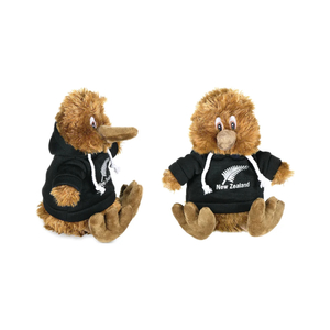 Soft Toys: Kiwi Toy w/ Black Hoodie 22cm
