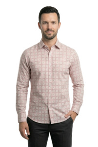 Cotton Shirts: The Geometric Motif Shirt