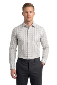 Cotton Shirts: The Geo Print Cotton Shirt