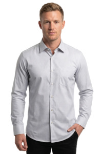 Cotton Shirts: The Micro-Print Cotton Shirt