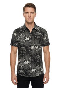 Shirt: The Indus Printed Shirt
