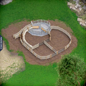 Yards: Circular Forcing Pen