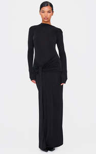 Black Acetate Maxi