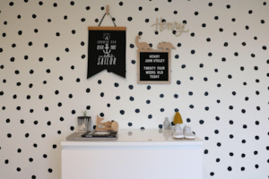 Your Favourite Wall Stickers: Hand painted Polka Dot Wall decals