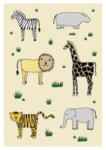 Safari: Safari Art Print
