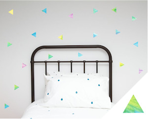 Watercolours Range Large Triangles