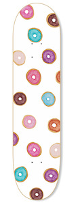 Food: Donuts Skateboard Deck