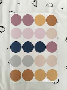 Polka Dots: Butterscotch Sunset - Large Polka Dots