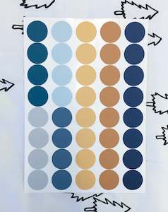 Polka Dots: Butterscotch Sunrise - Small Polka Dots