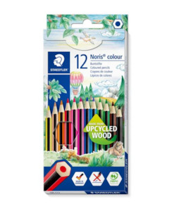 Stationery Ar: COLOURED PENCIL NORIS COLOUR 12 PACK - Stationery-Arts & Crafts : Onehunga Books & Stationery - STAEDTLER COLOURED PENCILS OPTIONAL BTS2025
