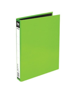 Ringbinder Fm A4 2/26 Vivid Lime - Stationery-Filing : Onehunga Books & Stat&hellip;