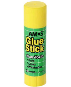 Stationery Ar: GLUE STICK AMOS 35G - Stationery-Arts & Crafts : Onehunga Books & Stationery - AMOS GLUES & GUMS CORE MICRO BTS2025