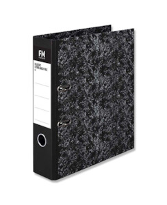 Stationery Ar: LEVER ARCH FILE FM A4 CLASSIC MOTTLE - Stationery-Filing : Onehunga Books & Stationery - FM LEVER ARCH FILES CORE MICRO BTS2025
