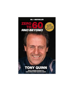 ZERO TO 60 AND BEYOND - Books-Biography : Onehunga Books & Stationery - FLYI&hellip;