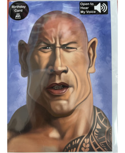 LOUDMOUTH CARDS - DWAYNE JOHNSON - Gifts & Greeting Cards-Farewell & Big&hellip;