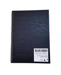 NAS VISUAL DIARY A4 110GSM 60 SHEET - Books-Arts : Onehunga Books & Statione&hellip;