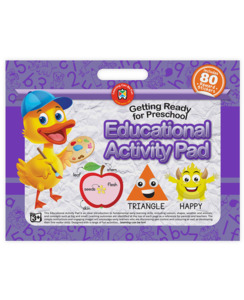 Children Books: LCBF EDUCATIONAL ACTIVITY PAD GETTING READY FOR PRESCHOOL - Children Books-Activities & Colouring Books : Onehunga Books & Stationery - LEARNING CAN BE FUN ACTIVITY OPTIONAL