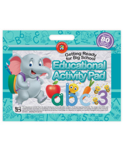 LCBF EDUCATIONAL ACTIVITY PAD A3 GETTING READY FOR SCHOOL - Children Books-Activ&hellip;