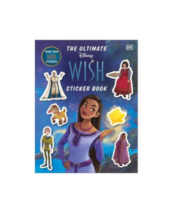 Children Books: THE ULTIMATE DISNEY WISH STICKER BOOK - Children Books-Activities & Colouring Books : Onehunga Books & Stationery - DK STICKER BOOKS OPTIONAL