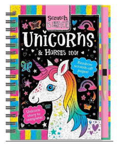 Scratch & Sketch Unicorns - Children Books-Activities & Colouring Books &hellip;