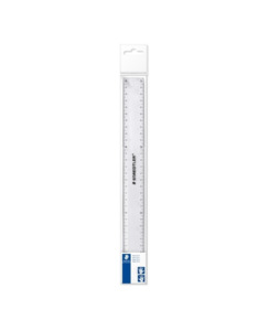 RULER STAEDTLER TRANSPARENT PLASTIC 30CM - Stationery-General : Onehunga Books &&hellip;