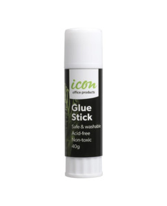 GLUE STICK ICON 40G - Stationery-Arts & Crafts : Onehunga Books & Statio&hellip;